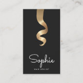 美容師サロンブロンドカグラデーションール 名刺 (正面)