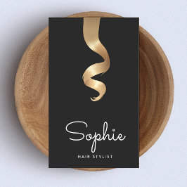 美容師サロンブロンドカグラデーションール 名刺