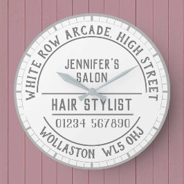 美容師サロン壁時計 ラージ壁時計