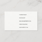 美容師サロン 名刺 (裏面)