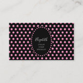 美容師シかわいらしックピエレガントンクアポイントメント 名刺 (正面)