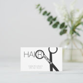 美容師シザー名刺 名刺 (スタンド正面)