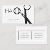 美容師シザー名刺 名刺 (正面/裏面)