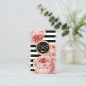 美容師シザー&コームフローラアポイントメント 予約カード (スタンド正面)