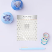 美容師シックシルバードットリエレガントネン チラシ (シングル)