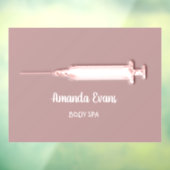 美容師シリンジボトックス注入スパバラ ウィンドウサイン (シート3)