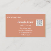 美容師シリンジボトックス注射用ブルゴーニュ 予約カード (裏面)