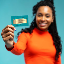 美容師シリンジボトックスB12 QRCodeブルー海 名刺