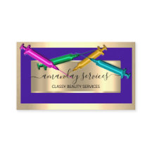 美容師シリンジボトックスB12 QRCodeブルー