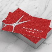 美容師シルバーシザーレモダンッドサロン 名刺