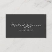 美容師スクリプトプロフェッショナル名刺 名刺 (正面)