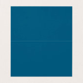 美容師スクリプト手書きトレンディー折り畳み 名刺 (内部フラット)