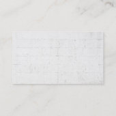 美容師スタイリストサロンプロフェッショナル 名刺 (裏面)