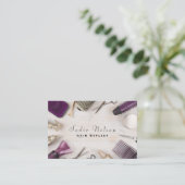 美容師スタイリストサロン美しいツール 名刺 (スタンド正面)