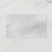 美容師スタイリスト美しいサロンプロフェッショナル 名刺 (裏面)