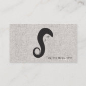 美容師スタジオカスタムビジネスカード 名刺 (裏面)