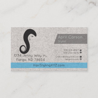 美容師スタジオカスタムビジネスカード 名刺