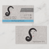 美容師スタジオカスタムビジネスカード 名刺 (正面/裏面)