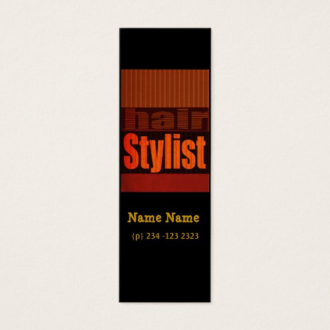 美容師タイポグラフィモダンボーティシアンミニ (正面)