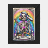 美容師タロットカードコレクション フリースブランケット (正面)