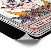 美容師タロットカードゴシック美容師サロンハ ポスター (角)