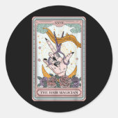 美容師タロットカードゴシック美容師サロンハ ラウンドシール (正面)