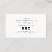 美容師タロット名刺 名刺 (裏面)