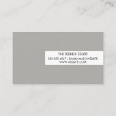 美容師チェアコームシアーズ 名刺 (裏面)