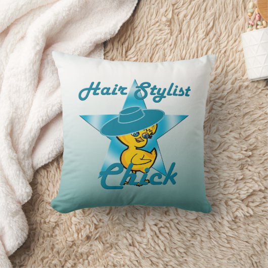 美容師チック#7 クッション (ブランケット)