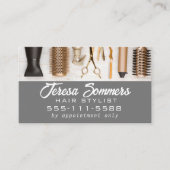 美容師ツーモダンルカスタムQRコード 名刺 (正面)