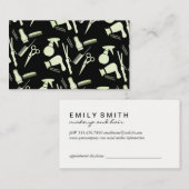 美容師ツールアポイントメント 予約カード (正面/裏面)