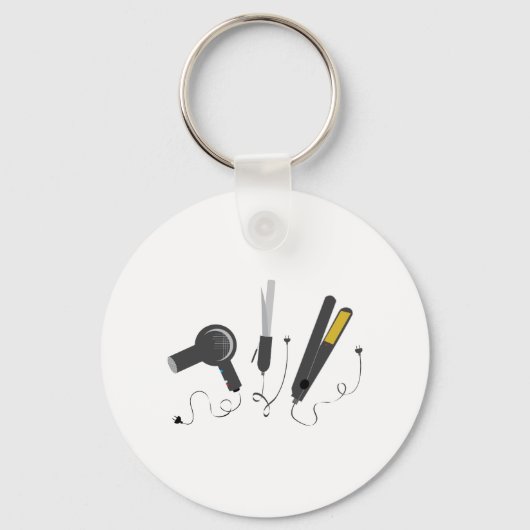 美容師ツール キーホルダー (正面)