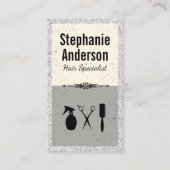 美容師ツール | グリッターファンシー 名刺 (正面)