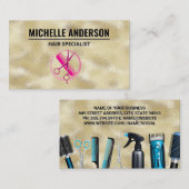 美容師ツール | サロン 名刺 (正面/裏面)