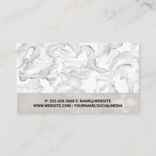 美容師ツール 名刺 (裏面)