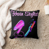美容師ティー素晴らしズ及び贈り物 クッション (ブランケット)