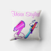 美容師ティー素晴らしズ及び贈り物 クッション (裏面)