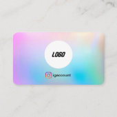 美容師テンプレート 名刺 (裏面)