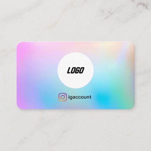 美容師テンプレート 名刺 (裏面)