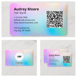 美容師テンプレート 名刺