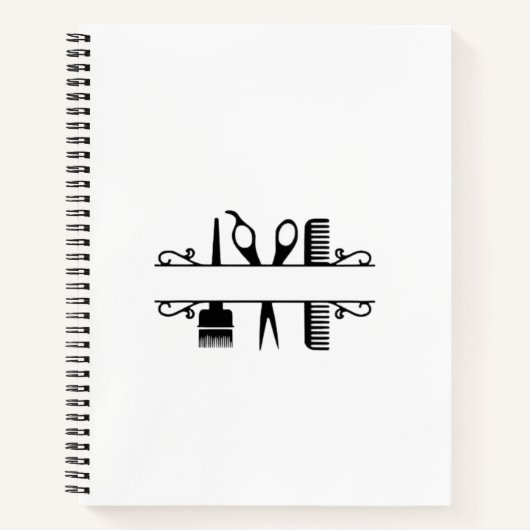 美容師ノート ノートブック (正面)