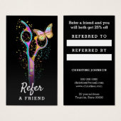 美容師ハサミ紹介カード (正面&裏面)