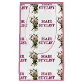 美容師バラ スモールペーパーバッグ (正面)