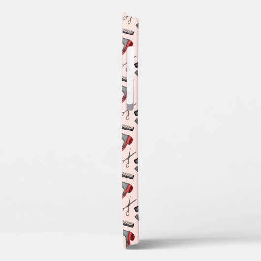 美容師パターン Case-Mate iPhoneケース (裏面 / 左)