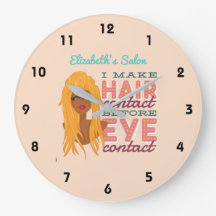 美容師パーソナライズされたレトロアフロサロンブロンド