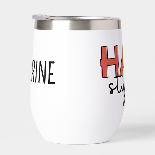 美容師パーソナライズされたレトロ美容師ギフト (右面)