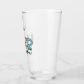 美容師パーソナライズされたレトロ美容師ギフト タンブラーグラス (左)