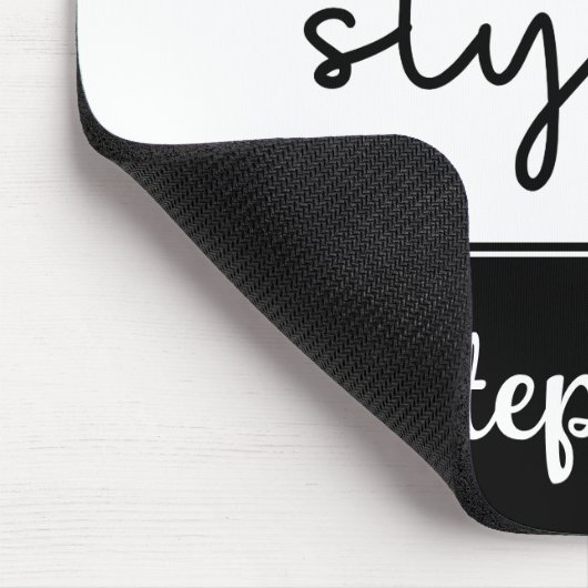 美容師パーソナライズされたレトロ美容師ギフト マウスパッド (コーナー)