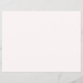 美容師ビジネスロゴQRコード チラシ (裏面)