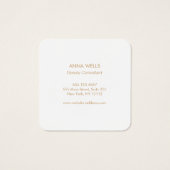 美容師ピンク美しいガール顔 (裏面)